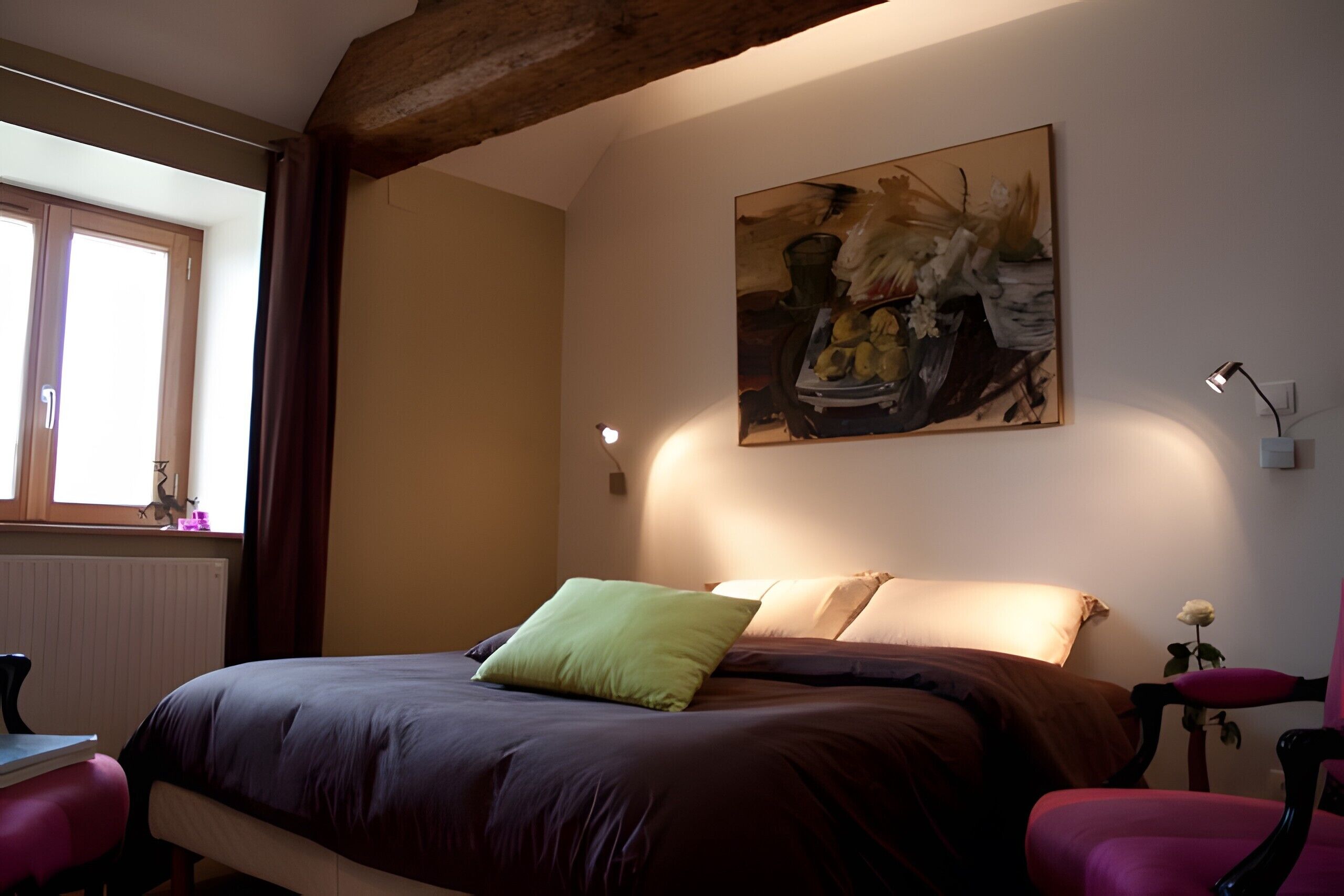 1 slaapkamer, een strijkplank/strijkijzer, wifi, beddengoed