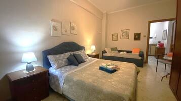 1 camera, ferro/asse da stiro, Wi-Fi, lenzuola