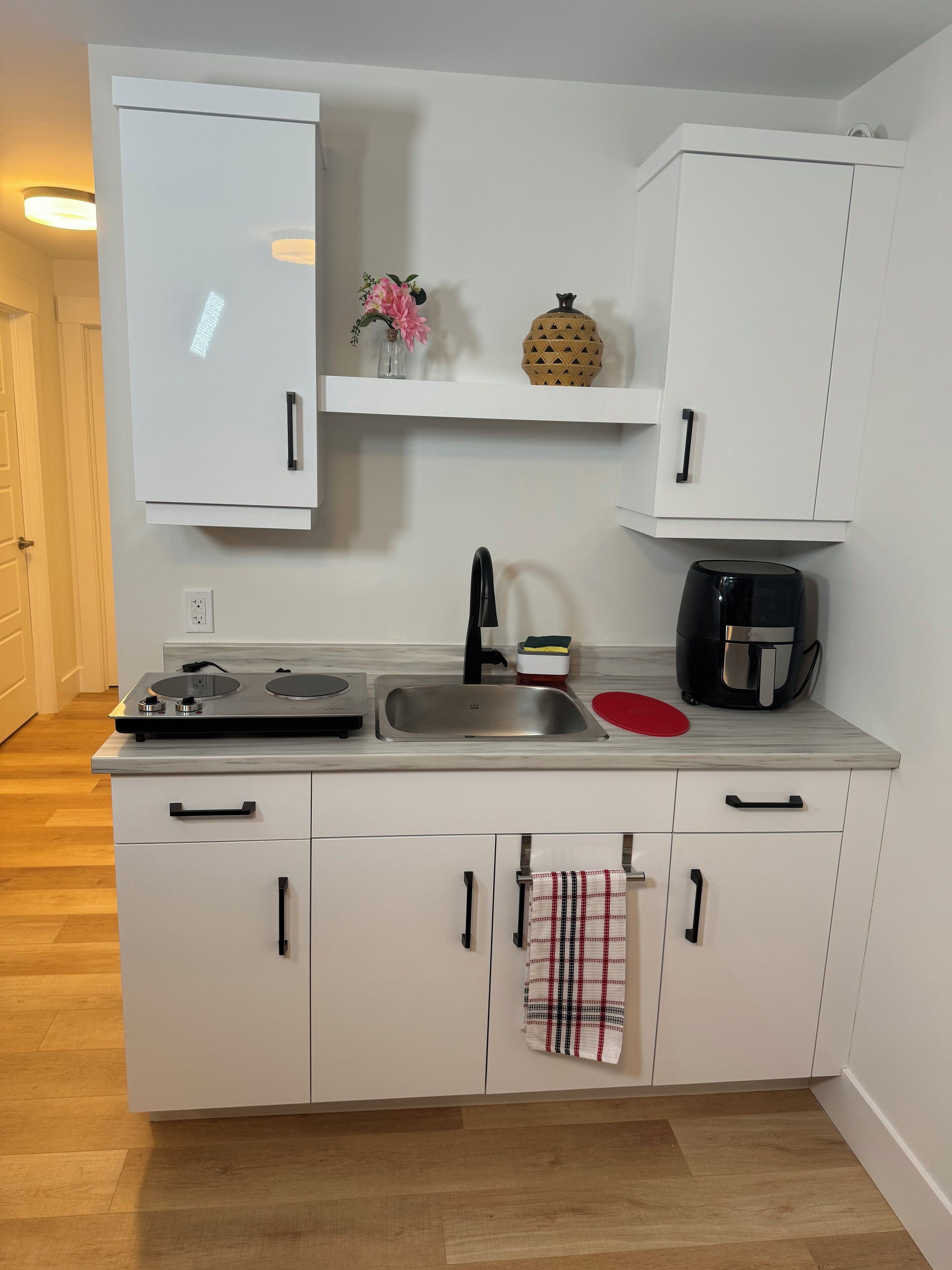 Microwave, oven, stovetop