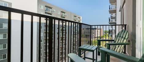 Appartement, 1 kingsize bed, niet-roken, keuken | Balkon