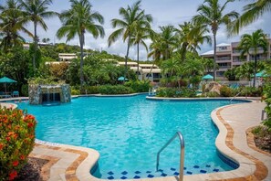 Pool - Bayside Retreat - Walk to Cowpet Beach, Pool w/ Grotto, Oceanview! (St Thomas)