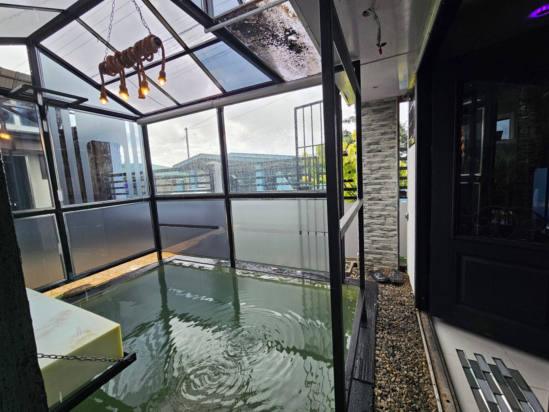 Estudio, Terraza, vista a la ciudad