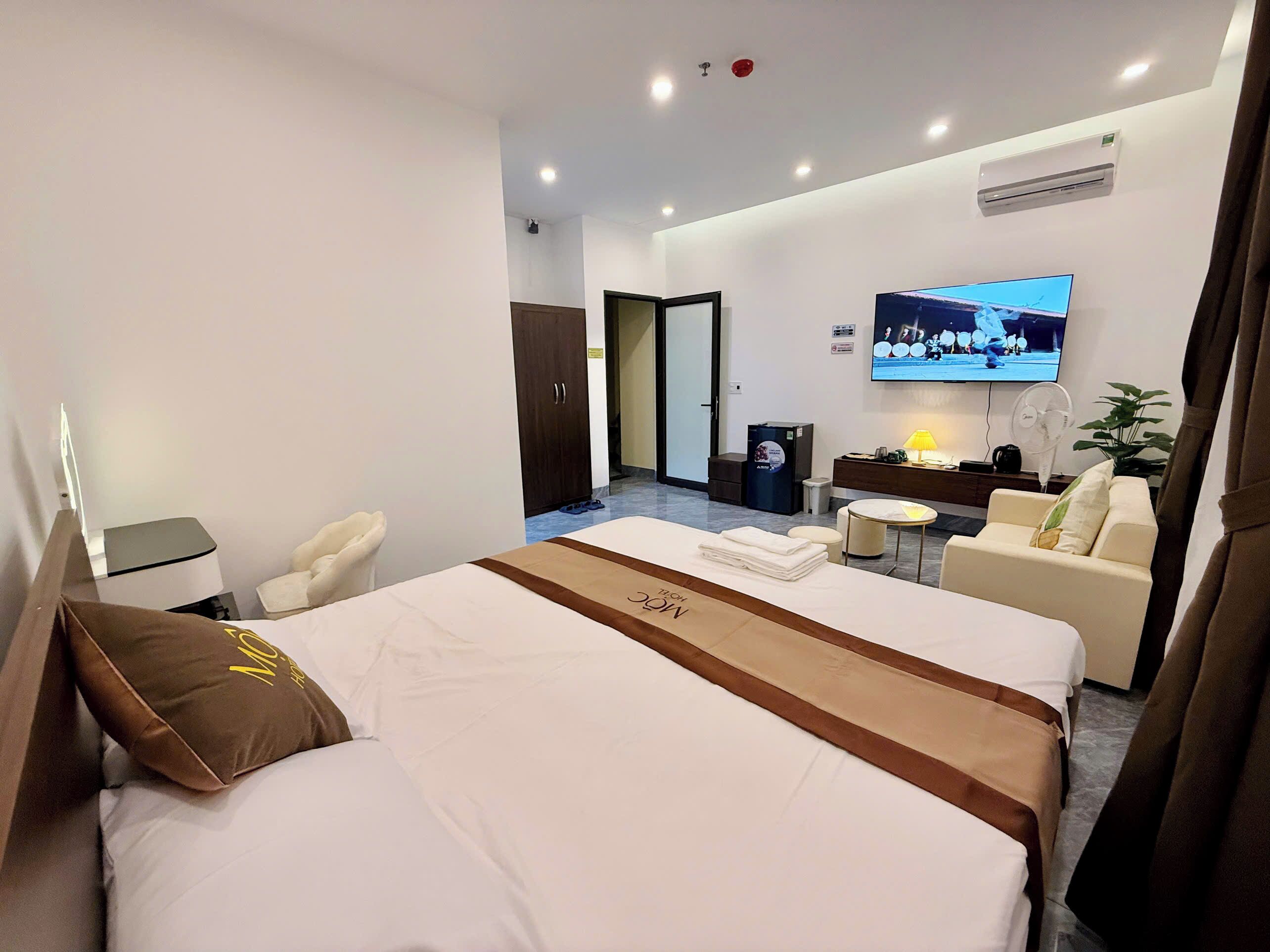 ห้องดีลักซ์ดับเบิล | โต๊ะทำงาน, Wi-Fi ฟรี