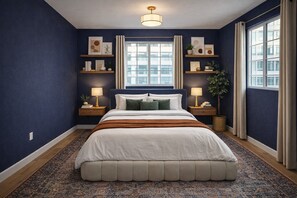 2 habitaciones, tabla de planchar con plancha, wifi y ropa de cama 