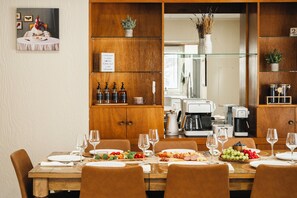 Dining - Pinch of Cozy ~ Hot Tub Theater ~ Seven Sons Farm (Roanoke)