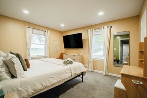 3 間睡房、熨斗/熨衫板、免費 Wi-Fi、床單