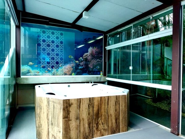 Interior - Spacious 5-bedroom house with WiFi, AC in lovely Brasília (Brasília)