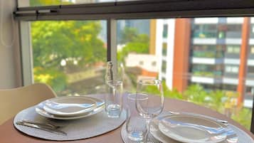 Apartamento básico | Opções para refeição