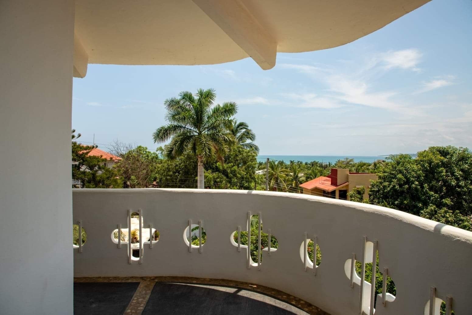 Comfort Double Room, 1 King Bed, Ocean View | Terrace/patio