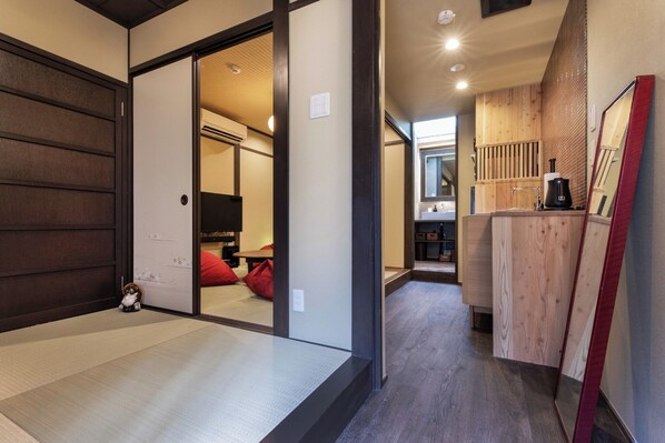 1 Schlafzimmer, Bügeleisen/Bügelbrett, kostenloses WLAN, Bettwäsche