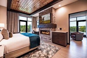 Phòng Suite Executive, 1 giường cỡ king và sofa giường, không hút thuốc, góc | Két bảo mật tại phòng, bàn, khu vực làm việc phù hợp cho laptop 