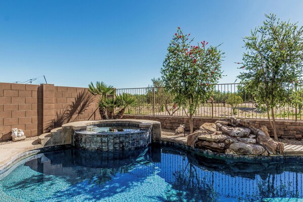 Außenpool, beheizter Pool