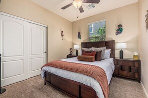 4 bedrooms, iron/ironing board, free WiFi, bed sheets