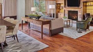 Living area - St. Regis Aspen: 2 bedroom 2 BA residence w/ sofa bed! Sleeps 6. (Aspen)