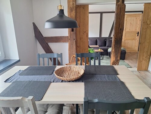 De Lütje Uttkiek Cozy vacation apartment in a great landscape