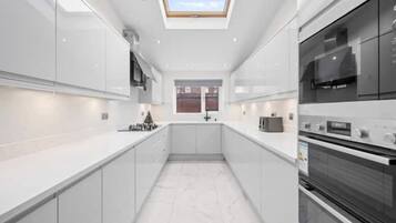 Microwave, oven, stovetop
