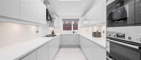 Microwave, oven, stovetop