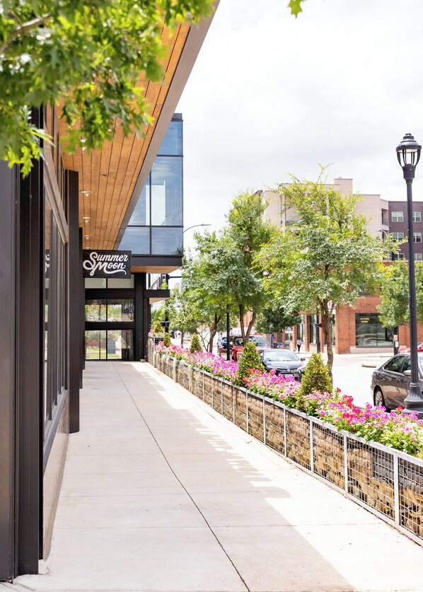 Enceinte de l’hébergement