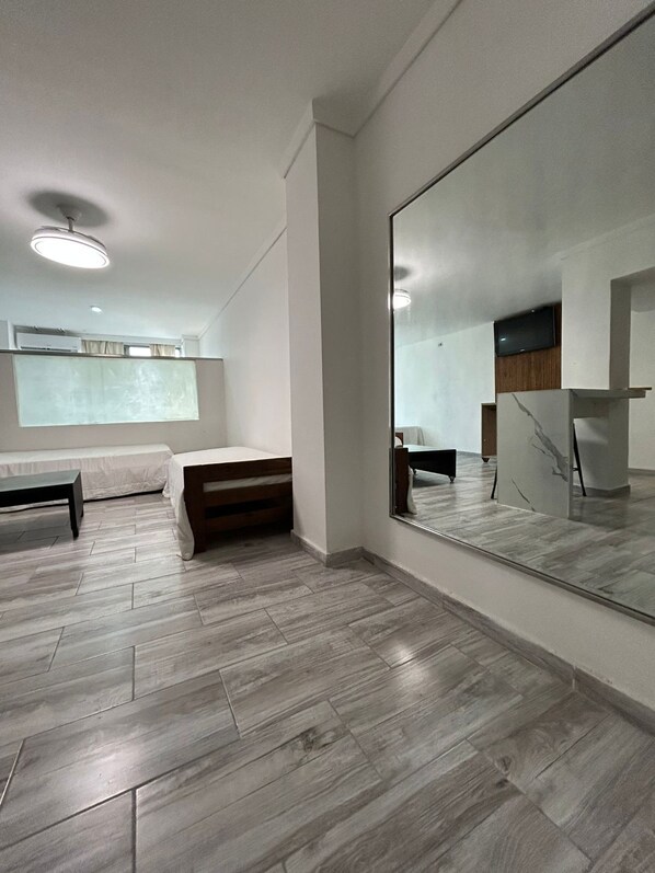 Standard-Apartment, Stadtblick