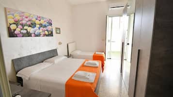 Basic Triple Room, Patio | Free WiFi, wheelchair access