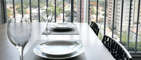 Apartamento empresarial | Opções para refeição