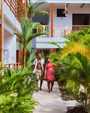 View from property - Olinca Boutique Hotel (Cahuita)