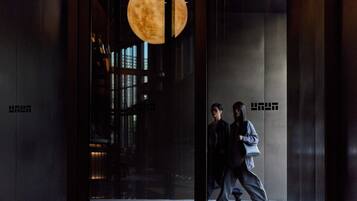 Overnatningsstedets indgangsparti