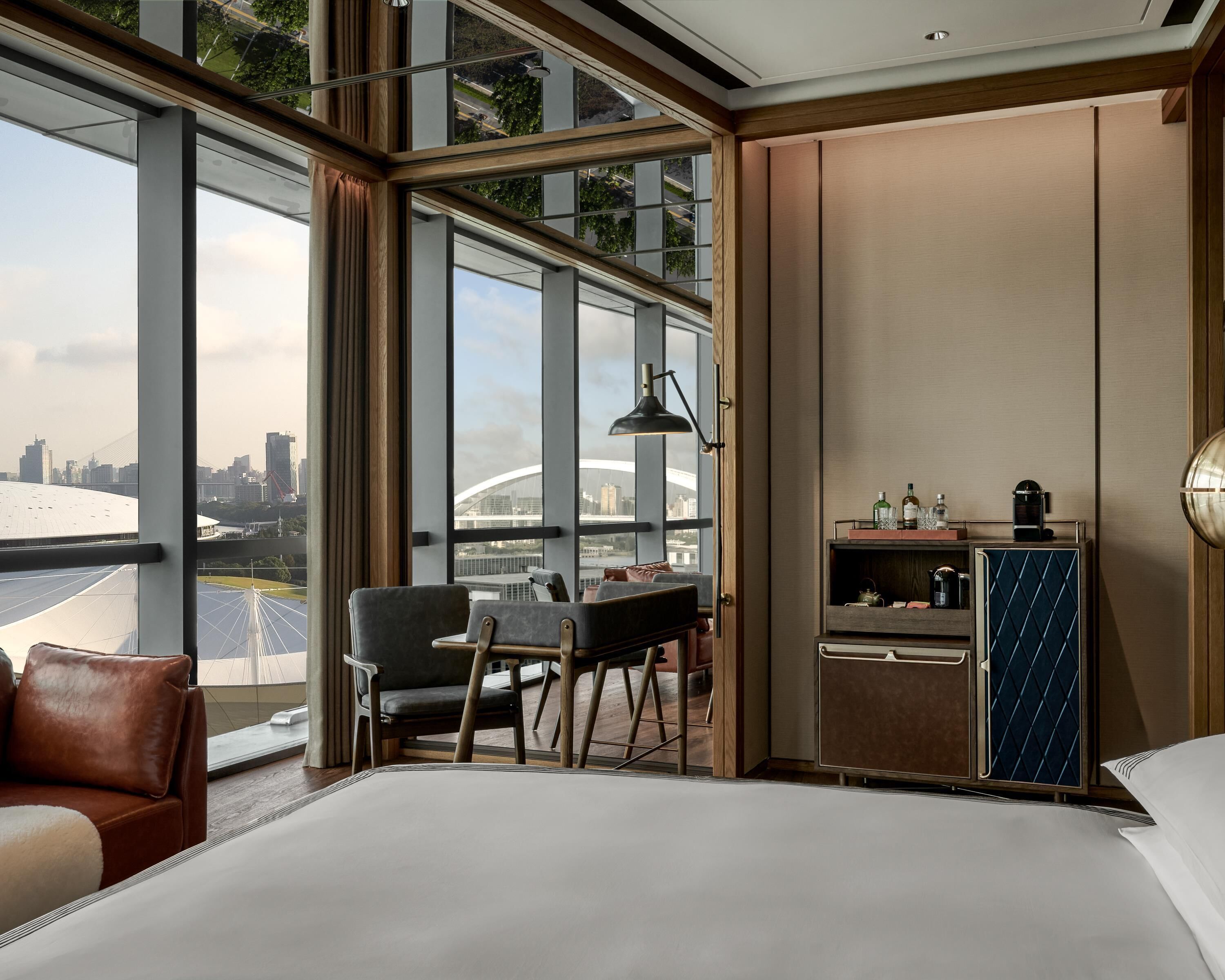 Room, 1 King Bed, City View | Premium bedding, free minibar items, in-room safe, desk