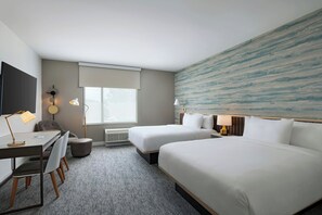 Estudio, 2 camas Queen size
