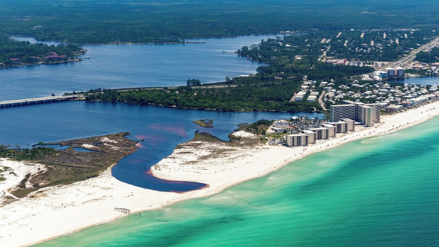 Beachfront Charm Meets Lake Life + Free Tickets: Dolphin Cruise & More!