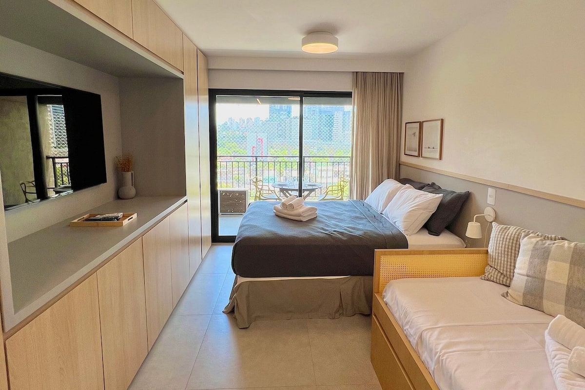 Apartamento clássico | Wi-Fi de cortesia