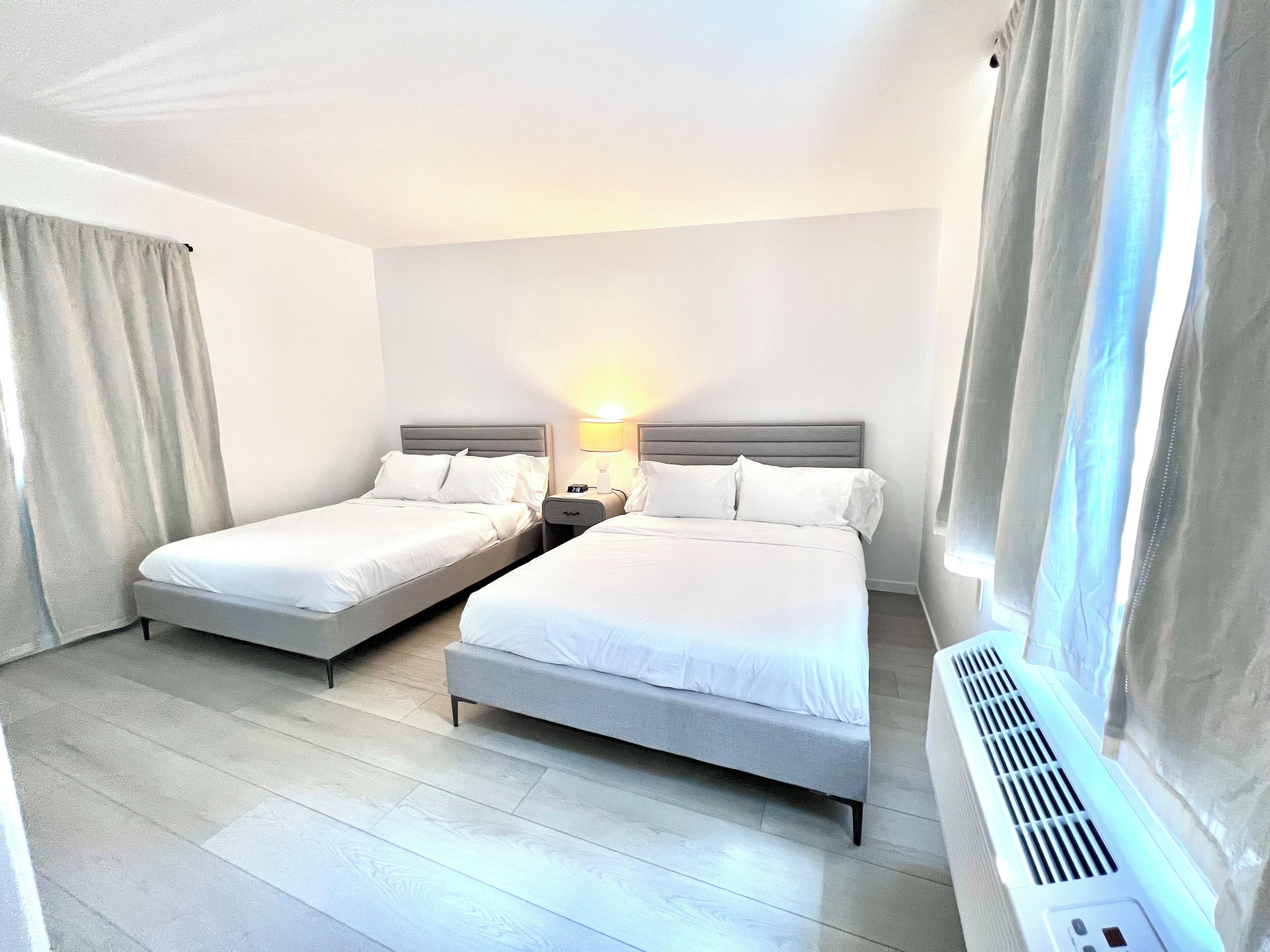 家庭开间套房, 2 张大床 | 防过敏的被褥、记忆海绵床垫、特色装修、特色家居