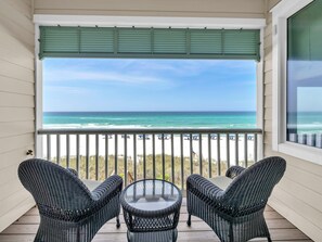 House, Multiple Beds, Hot Tub, Ocean View (Salt Air and Sunsets) | View from room - 4BR Beachfront Home With Hot tub & Private Beach Access! (Santa Rosa Beach)