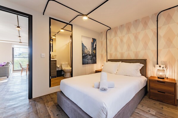 2 chambres, Wi-Fi, literie fournie