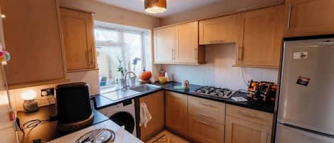 Microwave, oven, stovetop