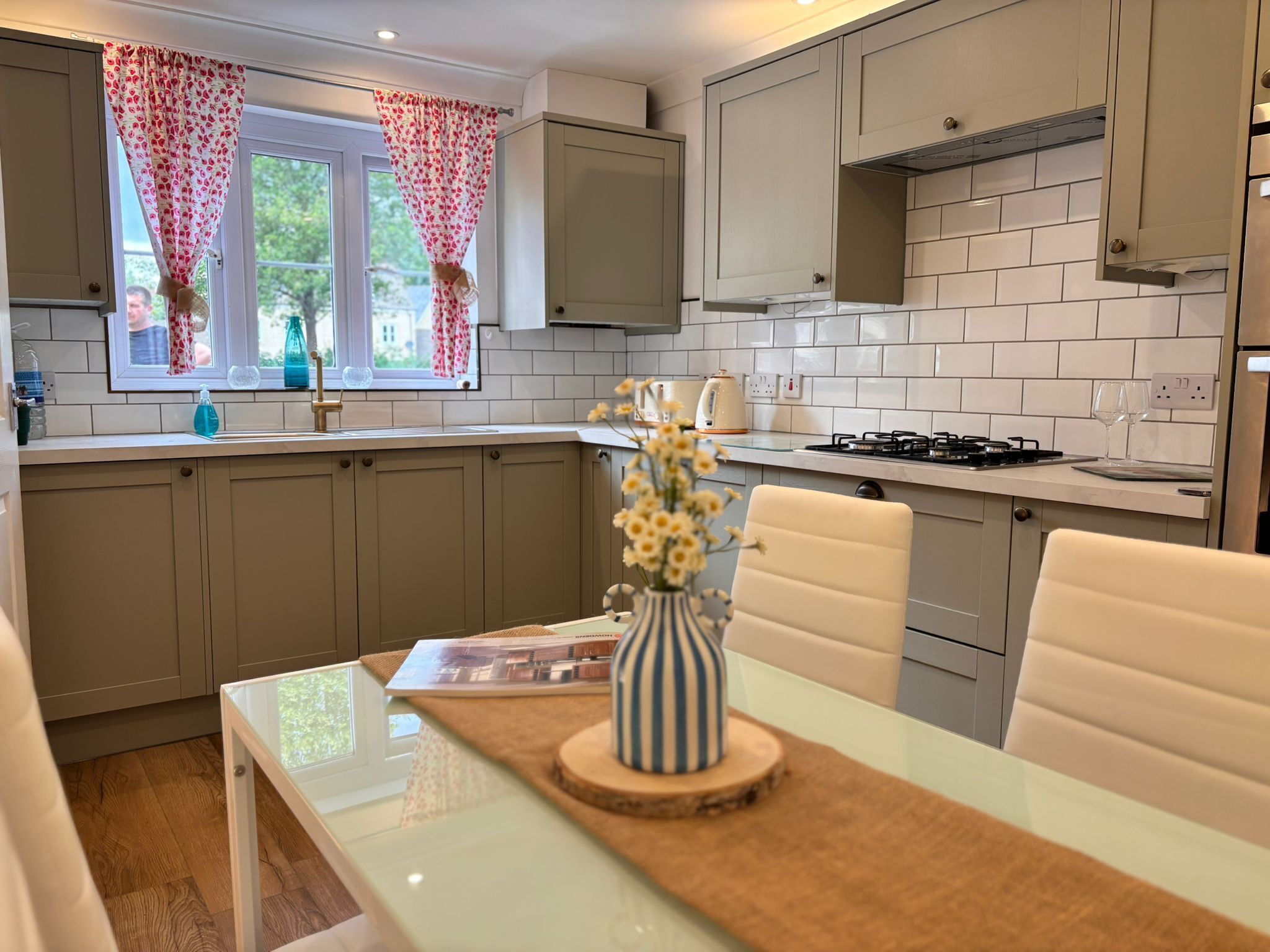 Microwave, oven, stovetop