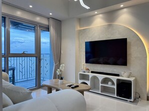 Smart TV, aparelho de som