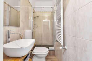Een douche, een haardroger