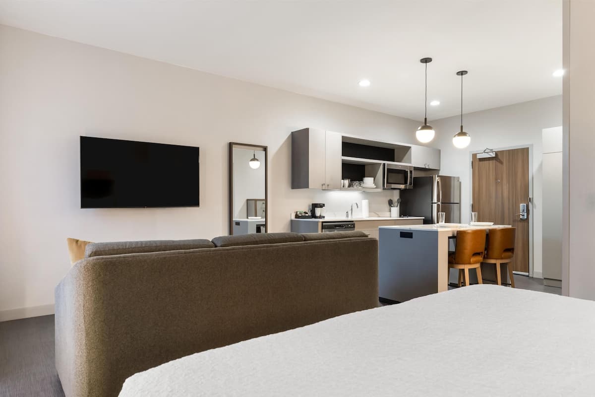 65-inch Smart TV with digital channels, streaming services