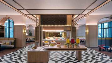 Daily buffet breakfast for a fee