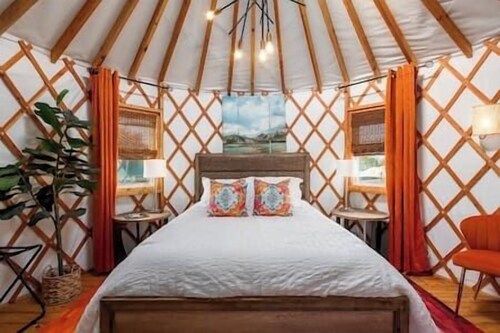Rustic Luxe Yurt- Unit #1