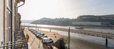 Vue depuis lâhĂ©bergement