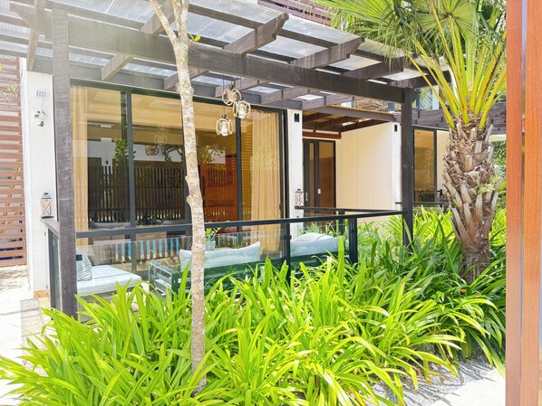 Overnattingsstedets uteområder