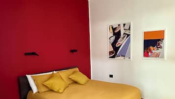 Comfort-Doppelzimmer, Blick auf den Innenhof | Kostenloses WLAN