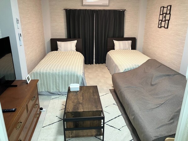 2 Schlafzimmer, kostenloses WLAN, Bettwäsche