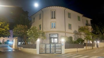 Facciata della struttura