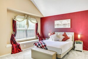 4 多间卧室、熨斗/熨衣板、免费 WiFi、床单