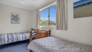 Free WiFi, bed sheets