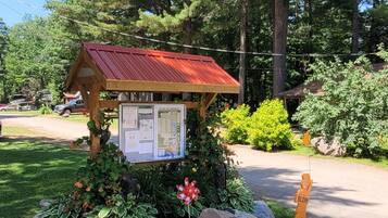 Overnattingsstedets uteområder