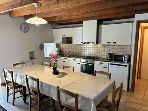 Fridge, microwave, oven, dishwasher - 301 - Character house 2km from Sables-D'or. (FREHEL)
